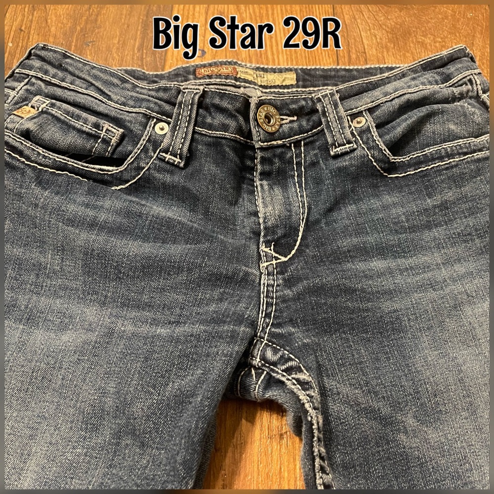 Big Star Remy Low Rise Bootcut Jeans Size 29R